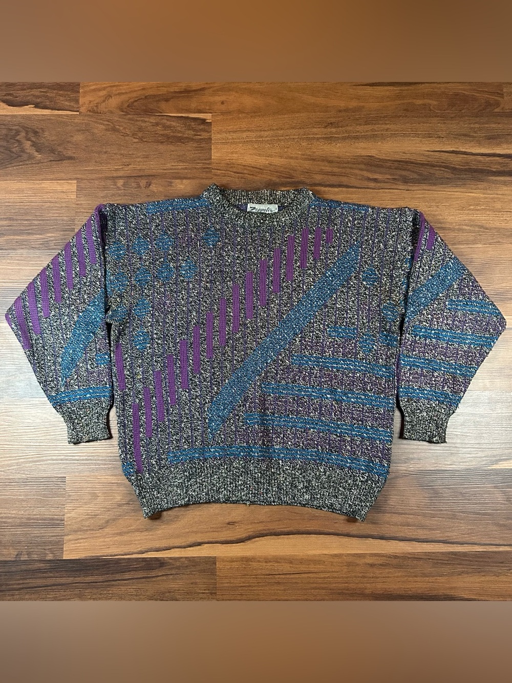 80s/90s Zeppelin Knit Sweater